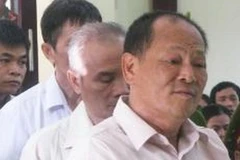 Bị cáo Phan Văn Thu tại phiên tòa xét xử ngày 4/2. (Ảnh: Thế Lập/TTXVN)