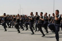 Trung tâm huấn luyện cảnh sát ở Al Muwaqqar. (Nguồn: AFP)