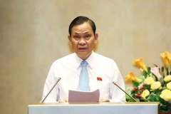 Bộ trưởng Bộ nội vụ Nguyễn Thái Bình. (Ảnh: Phương Hoa/TTXVN)