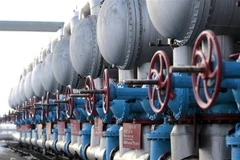 Hệ thống đường ống dẫn khí của Nga. (Ảnh: TASS/TTXVN) 