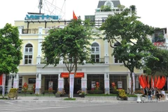 Trung tâm Thông tin Văn hóa Hồ Gươm. (Ảnh: Minh Đức/TTXVN)