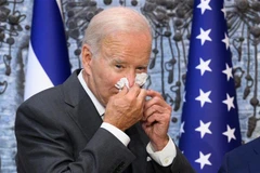 Tổng thống Mỹ Joe Biden tái dương tính với SARS CoV-2. (Ảnh: AFP/TTXVN)