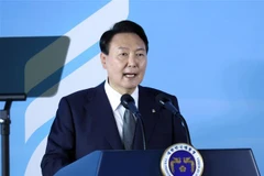 Tổng thống Hàn Quốc Yoon Suk-yeol. (Ảnh: Yonhap/TTXVN)