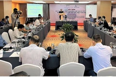 Toàn cảnh Hội thảo tổng kết “Kinh nghiệm và đề xuất chính sách của Nhật Bản cho công tác xây dựng lộ trình thực hiện kinh tế tuần hoàn tại Việt Nam”, ngày 6/7 tại Hà Nội. (Nguồn: JICA)