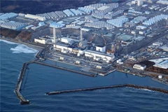 Nhà máy điện hạt nhân Fukushima Daiichi ở tỉnh Fukushima, Đông Bắc Nhật Bản. (Ảnh: Kyodo/TTXVN)