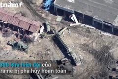 Trận địa tên lửa S-300 Ukraine tan nát sau cuộc tấn công của Nga