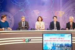 Đại biểu tham dự toạ đàm. (Ảnh: Phương Hoa/TTXVN)