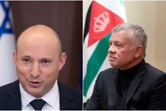 Thủ tướng Israel Naftali Bennett (trái) và Quốc vương Jordan Abdullah II. (Nguồn: AP)