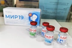 Thuốc kháng virus dạng xịt Mir-19 do Nga phát triển. (Nguồn: imrussia.org)