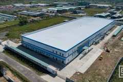 Công ty Trách nhiệm hữu hạn sản xuất dược phẩm Nanogen Lâm Đồng trong quá trình xây dựng. (Nguồn: bkg.vn)