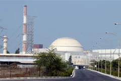 Quang cảnh bên ngoài cơ sở hạt nhân Bushehr ở Iran. (Ảnh: AFP/TTXVN)