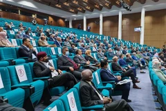 Toàn cảnh phiên họp Quốc hội Libya tại Sirte, ngày 9/3/2021. (Ảnh: AFP/TTXVN)