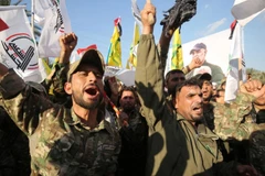 Binh sỹ thuộc lực lượng dân quân Hashd Shaabi. (Nguồn: AFP)