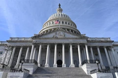 Tòa nhà Quốc hội Mỹ tại Washington, DC. (Ảnh: AFP/TTXVN)