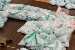 Số thuốc giảm đau fentanyl bị thu giữ. (Nguồn: Abc7chicago News)