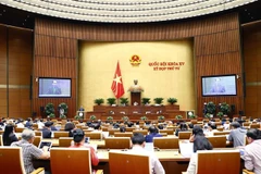 Quang cảnh phiên họp chiều 22/10/2022. (Ảnh: Doãn Tấn/TTXVN)