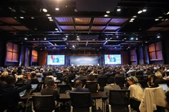 Đại biểu các nước tham dự Hội nghị COP27 ở Sharm El-Sheikh, Ai Cập ngày 6/11/2022. (Ảnh: THX/TTXVN)