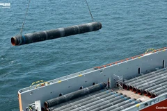 Các tàu Pipelay của Saipem là Castorone và Castro Sei lắp đặt đường ống dẫn khí ngoài khơi biển Baltic. (Nguồn: GAZ-SYSTEM)