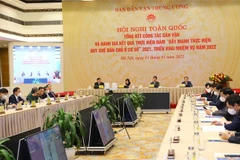 Quang cảnh hội nghị. (Ảnh: Văn Điệp/TTXVN)