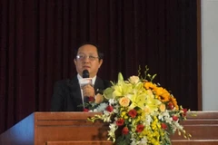 Bộ trưởng Bộ Khoa học và Công nghệ Huỳnh Thành Đạt. (Ảnh: Thu Hoài/TTXVN)