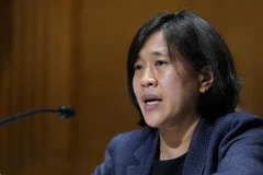 Đại diện Thương mại Mỹ Katherine Tai. (Ảnh: AFP/TTXVN)