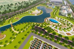 Phối cảnh dự án Khu công nghiệp Nam Tân Tập, Long An. (Nguồn: laodong.vn)