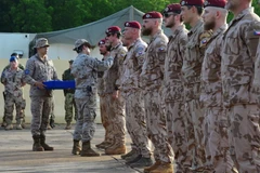 Binh sỹ quân đội Séc tại Phái bộ Huấn luyện Liên minh châu Âu-Mali. (Nguồn: army.cz)