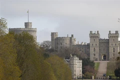 Quang cảnh Lâu đài Windsor, phía tây thủ đô London, Anh. (Ảnh: AFP/TTXVN)