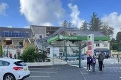 Hiện trường vụ nổ. (Nguồn: news.sky.com)