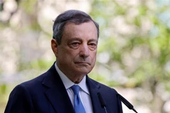 Thủ tướng Italy Mario Draghi tiếp tục giữ vai trò tạm quyền. (Ảnh: AFP/TTXVN)