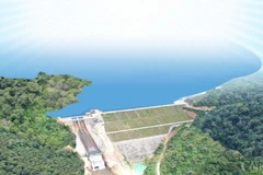 Công trình thủy điện Thượng Kon Tum. (Nguồn: congthuong.vn)