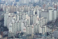 Các tòa nhà chung cư ở thủ đô Seoul của Hàn Quốc (Nguồn: Yonhap)