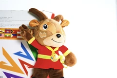 Thú nhồi bông Sao la - sản phẩm kỷ niệm SEA Games 31. (Nguồn: seagames2021.com)