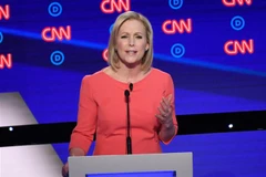 Thượng nghị sỹ đảng Dân chủ Kirsten Gillibrand. (Nguồn: AFP/TTXVN)