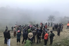 Hiện trường xảy ra vụ xô xát. (Nguồn: Cổng thông tin điện tử thị xã Sa Pa)