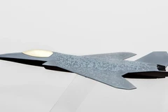 Mô hình máy bay chiến đấu thế hệ mới của châu Âu. (Nguồn: AFP)