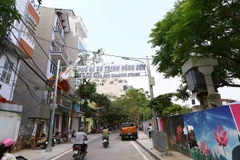 Phố đi bộ Trịnh Công Sơn. (Ảnh: Thanh Tùng/TTXVN)