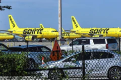 Máy bay của hãng hàng không Spirit Airlines tại Sân bay Quốc tế Orlando, Mỹ. (Nguồn: Getty Images)