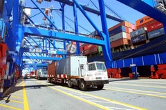 Cảng Hải Phòng là một cụm cảng biển tổng hợp cấp quốc gia, lớn nhất miền Bắc, là cửa ngõ quốc tế của Việt Nam. (Ảnh: An Đăng/TTXVN)