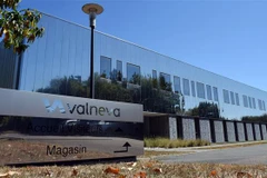 Trụ sở công ty Valneva ở Saint-Herblain, gần Nantes, miền tây nước Pháp. (Ảnh: AFP/TTXVN)