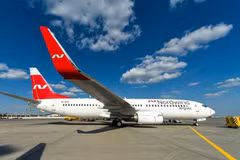 Máy bay của Hãng hàng không Nordwind Airlines. (Nguồn: cuba.detailzero.com)