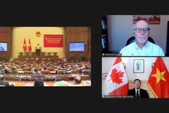 Ông Steve Rutchinski, đại diện Hiệp hội Hữu nghị Canada-Việt Nam (CVFS). (Ảnh: Nguyễn Viết Tuân/TTXVN)