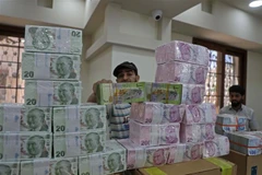 Đồng lira của Thổ Nhĩ Kỳ. (Ảnh: AFP/TTXVN)