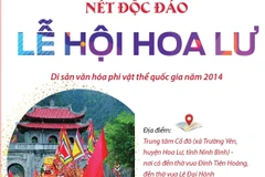 [Infographics] Lễ hội Hoa Lư - Nét văn hóa độc đáo nơi cố đô