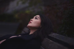 Nhan sắc của nữ diễn viên người Pháp gốc Việt Audrey Giacomini. (Ảnh: L'Espace)