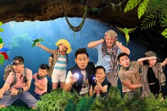 Bốn cặp bố con tham gia "Bố ơi! Mình đi đâu thế?" mùa thứ tư. (Ảnh: BTC)