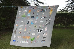 Tác phẩm của nghệ sỹ Woosung Lee (Hàn Quốc). (Ảnh: BTC)