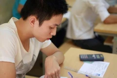 Thí sinh dự thi trung học phổ thông quốc gia. (Ảnh: TTXVN)