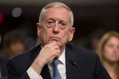 Bộ trưởng Quốc phòng Mỹ James Mattis. (Nguồn: AP)