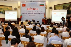 Quang cảnh Diễn đàn doanh nghiệp Việt Nam-Bulgaria tại Hà Nội năm 2016. (Nguồn: TTXVN)